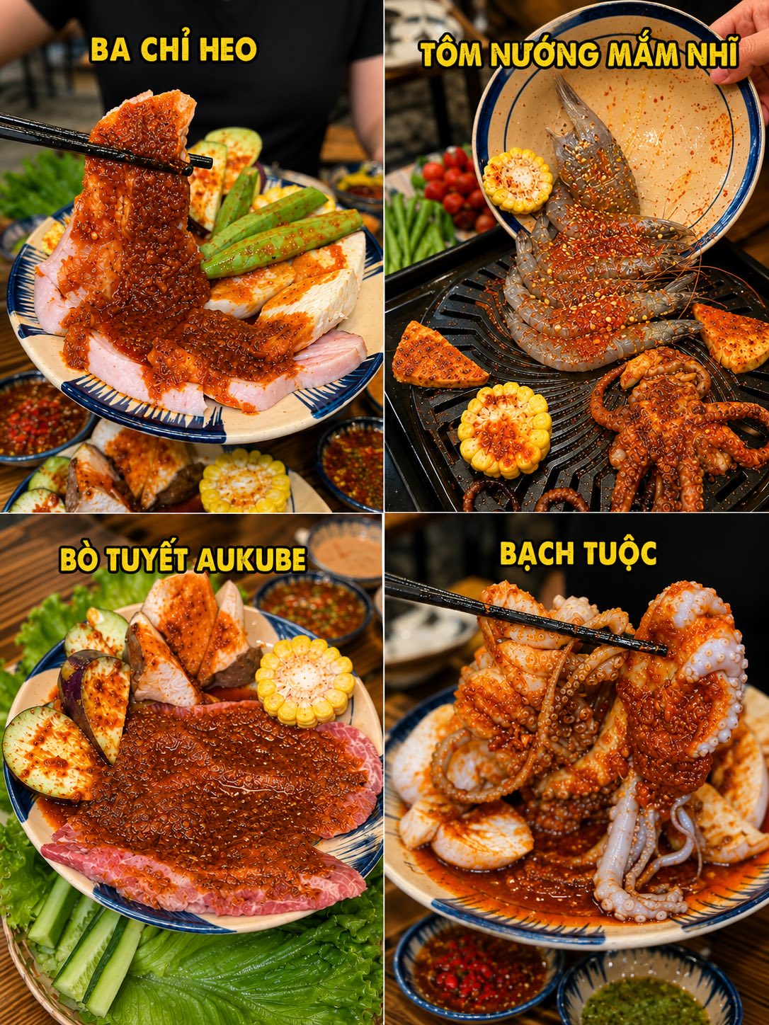 Mẹt nướng tổng hợp