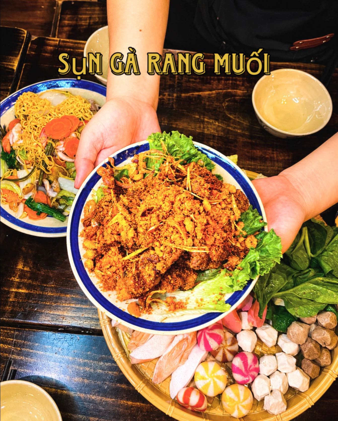 Sụn gà rang muối